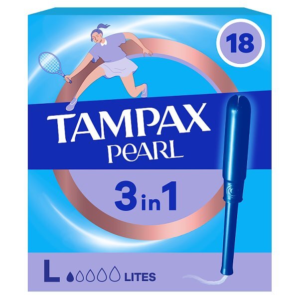 Tampax Pearl Lites x 18