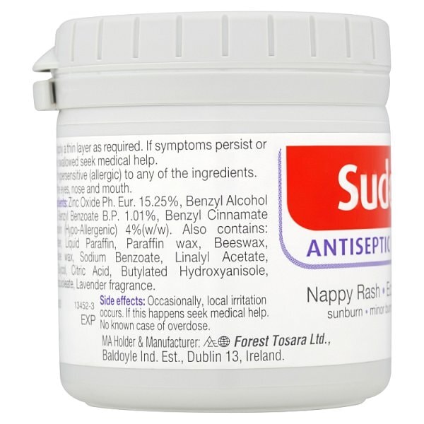 DNR Sudocrem Antiseptic Healing Nappy Cream 125g