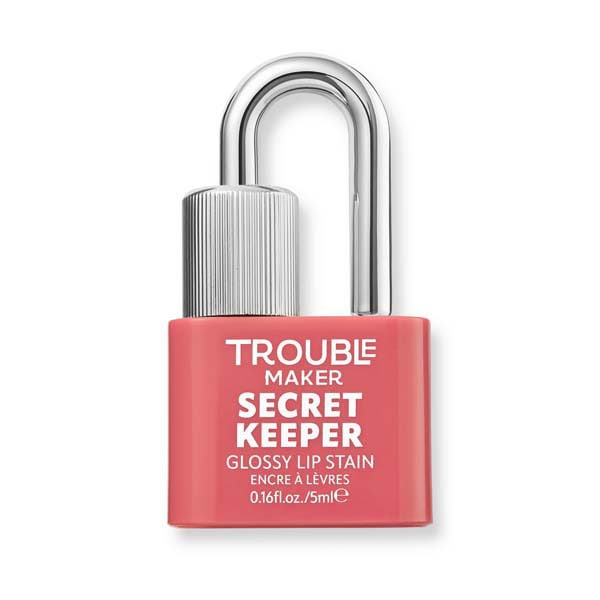Trouble Maker Secret Keeper Lip Gloss Stain Undercover Pink Nude