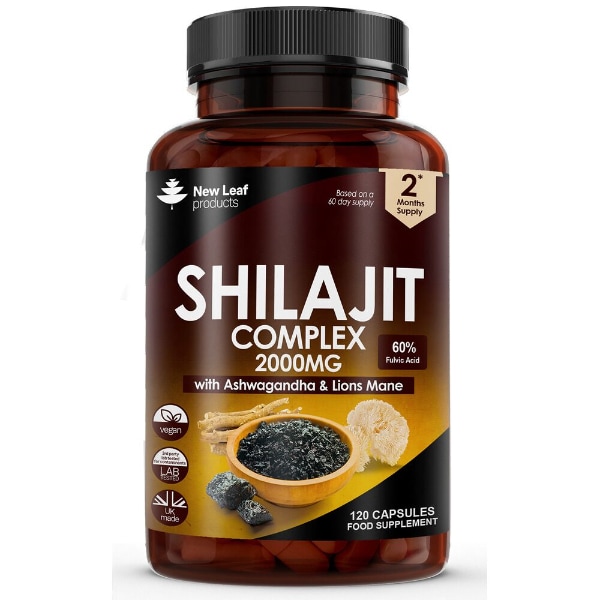 New Leaf Shilajit Complex Capsules 120S