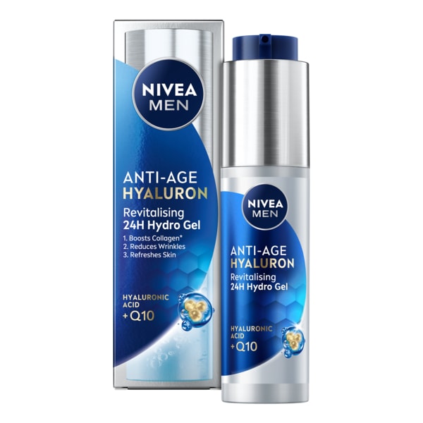 NIVEA MEN HYALURON DAY CRM GEL Q10 50ML