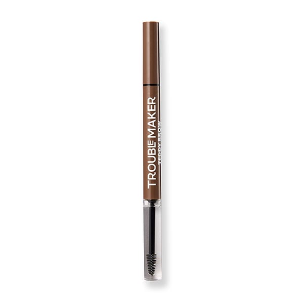 Trouble Maker Teddy Brow 2-in-1 Gel + Brow Pen Medium Brown
