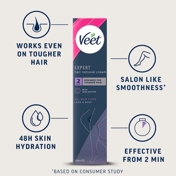 Veet Expert Hair Removal Cream 200ml