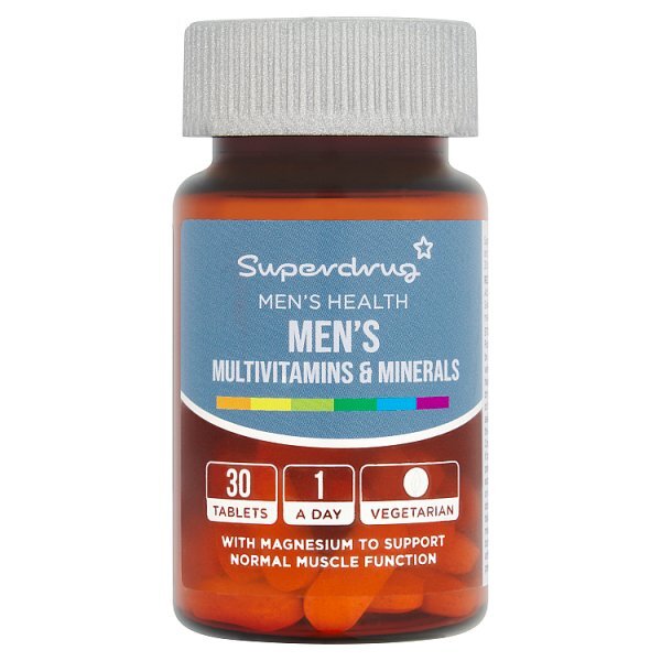 Superdrug Advanced Mens Health X30