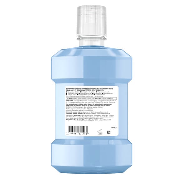 Listerine Total Care Stay White 1L