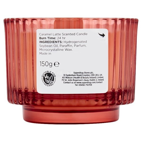 S/D 150G CANDLE CARAMEL LATTE