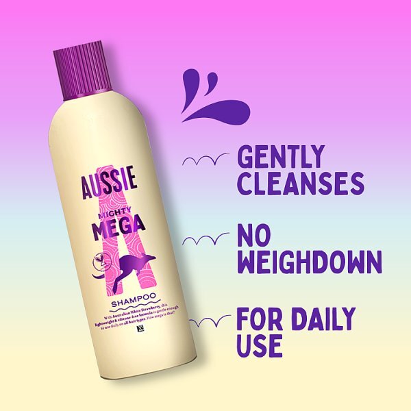Aussie Mega Shampoo  400Ml