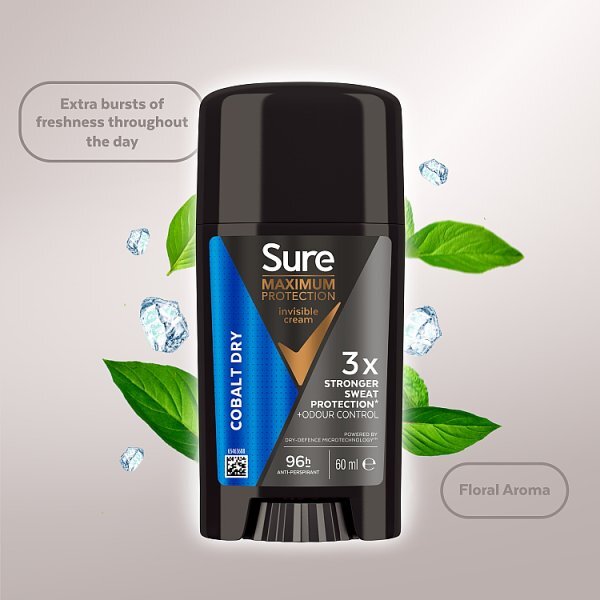 Sure for Men Cream Stick Cobalt Dry 60ml