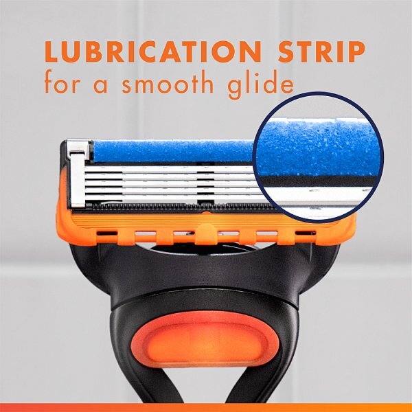 Gillette Fusion Handle + 4 Blades