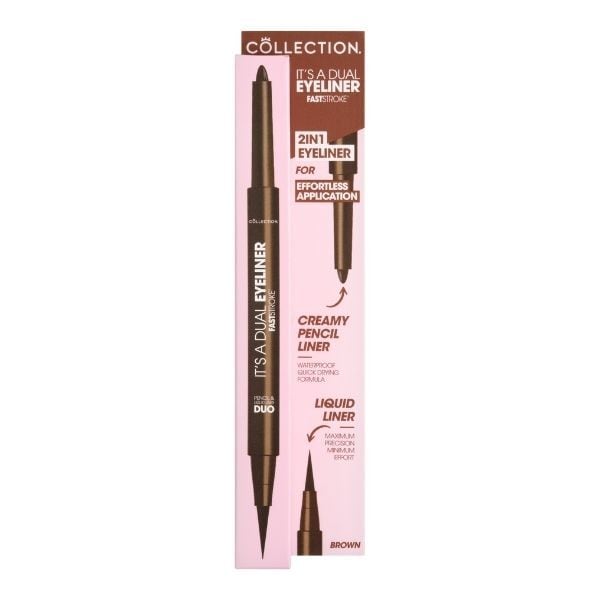 Collection Fast Stroke - It's A Dual Eyeliner 2 Brown