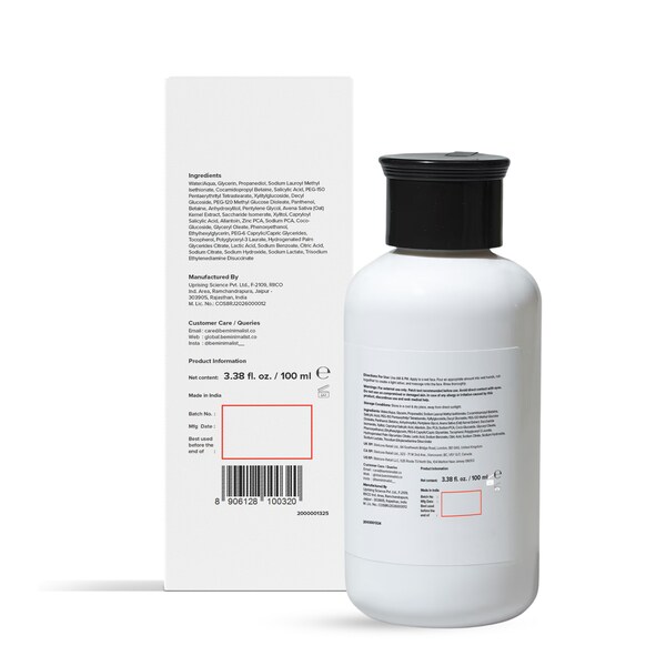 Minimalist Salicylic Acid + LHA 02% Cleanser 100ML