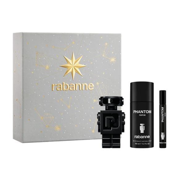 Set Phantom Parfum 50 Ml + Deodorant 150 Ml + 10 Ml