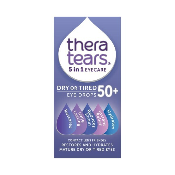 Thera Tears 5 In 1 Dry Or Tired 50+ Eye Drops 10ml