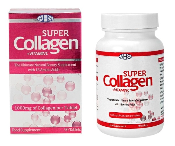 AHS Super Collagen + Vitamin C - 90 Tablets