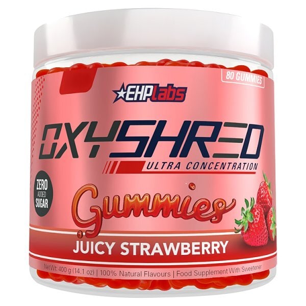 Oxyshred Gummies Juicy Strawberry