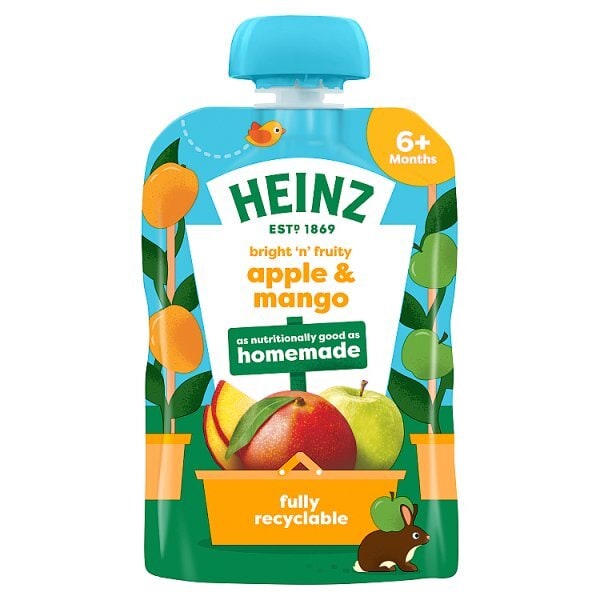 Heinz Apple Mango Pouch 85g