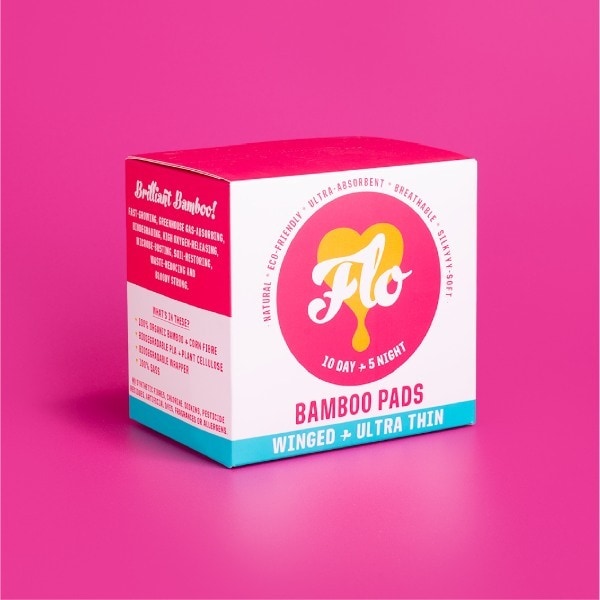 Flo Bamboo Pad Pack (Combo: 10 Day + 5 Night)