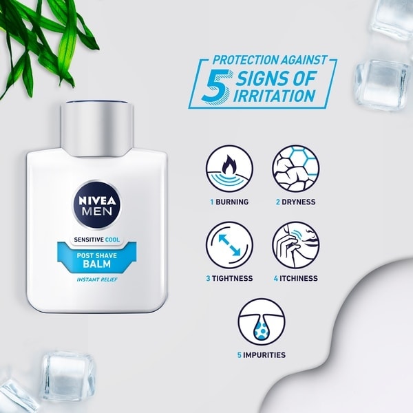 NIVEA MEN Sensitive Cooling Post Shave Balm, 100ml