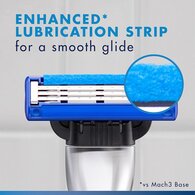 Gillette Mach3 Turbo Men’s Razor Blade Refills, 8 Count