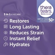 Thera Tears 5 In 1 Dry Or Tired 50+ Eye Drops 10ml