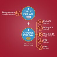 Seven Seas Omega-3 Plus Magnesium Duo Pack