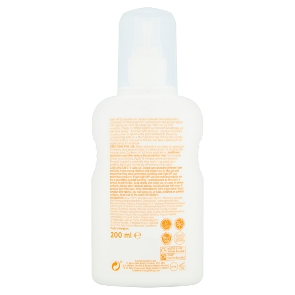 Solait Senitive Spray SPF30 200 ml 