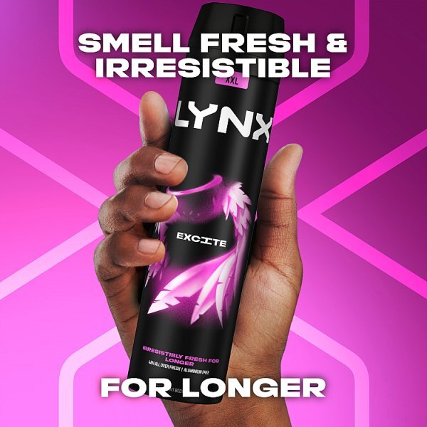 Lynx Excite Aerosol Body Spray 250 ml