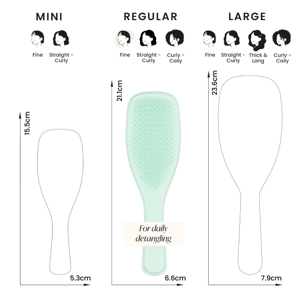 Tangle Teezer Ultimate Detangler Fine & Fragile Jade Lagoon