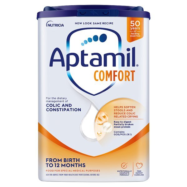 Aptamil Comfort Baby Milk Formula from Birth to 12 Mths 800g