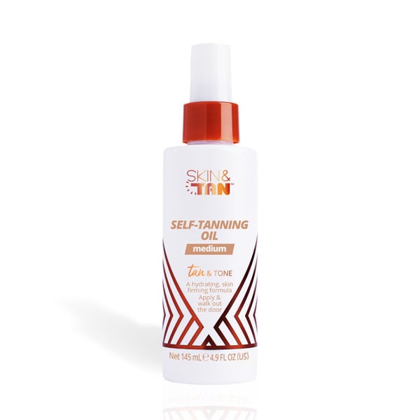 Skin & Tan Tan & Tone Oil Medium