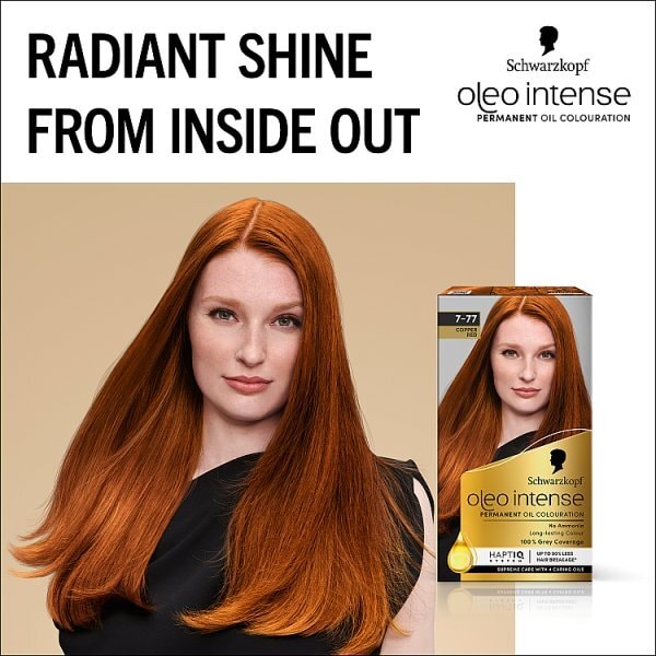 DNR Schwarzkopf Oleo Intense Copper Red Permanent Hair Dye