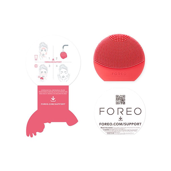 Foreo Luna Play Plus 2 Cleansing Brush In 'Peach Of Cake'