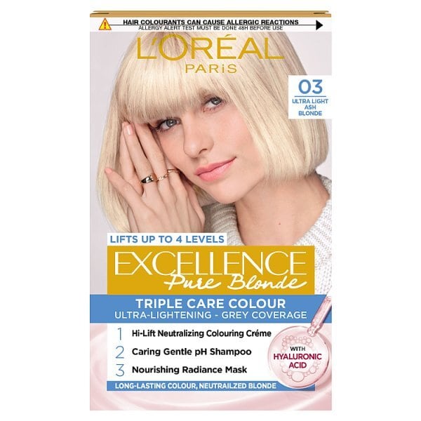 L'Oréal Excellence Pure Blonde 3 Ultra Light Ash Blonde