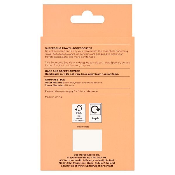 Superdrug Eye Mask