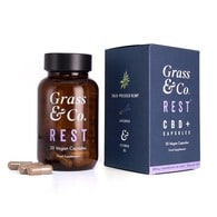 Grass & Co. Rest 300Mg Cbd+ With Lavender Capsules