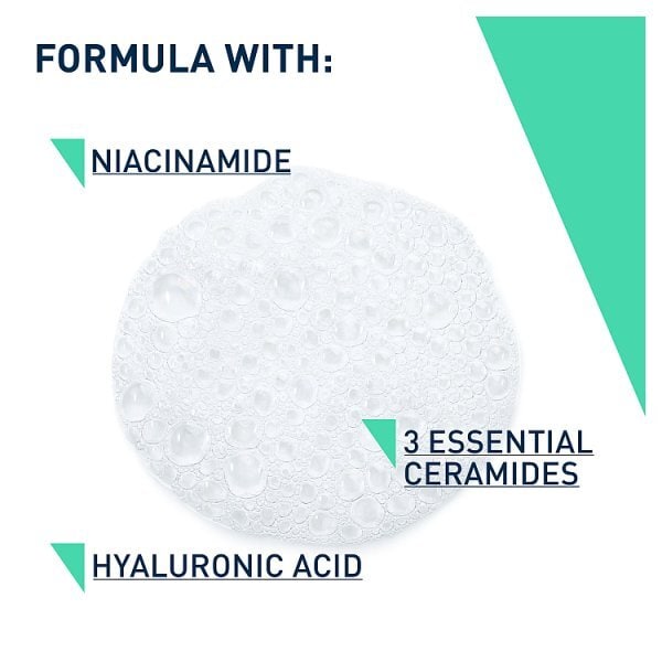 CeraVe Foaming Cleanser with Niacinamide for Normal to Oily Skin 236ml