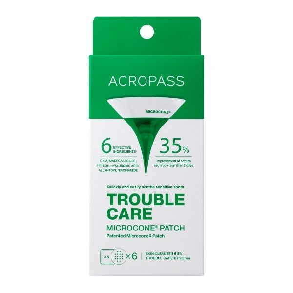 Acropass Trouble Care Microneedle Acne Patches 6pc