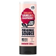 Original Source Vanilla Raspberry Shower Gel Body Wash 250ml