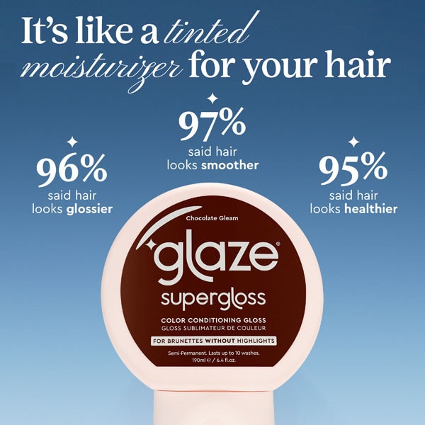 Glaze Super Color Conditioning Gloss Chocolate Gleam 190ml