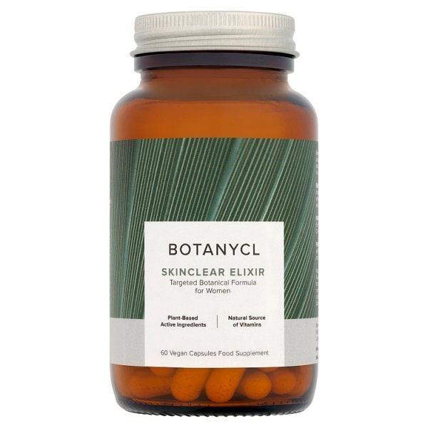 Botanycl Skinclear Elixir - 60 Vegan Capsules For Women