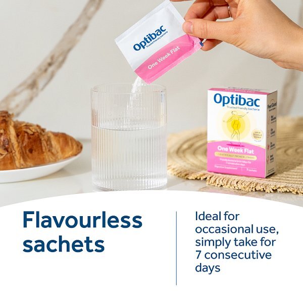 Optibac Probiotics One Week Flat - 7 Sachets