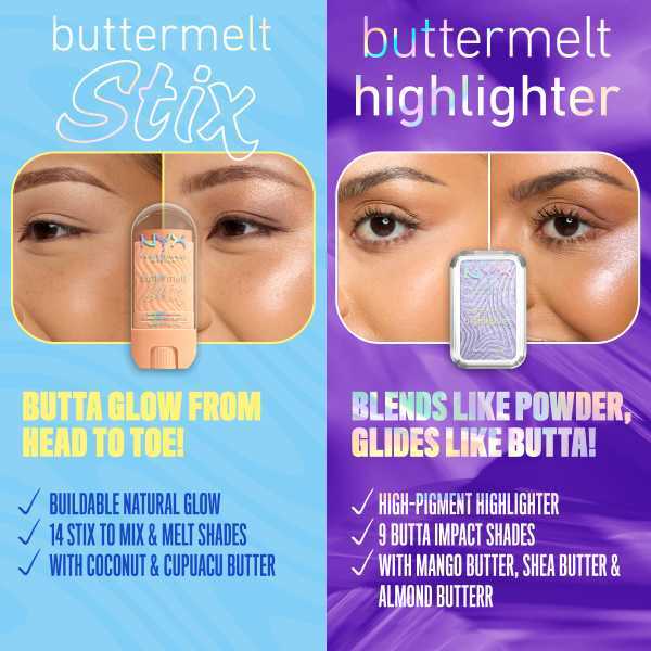 NYX Professional Makeup Buttermelt Glaze Stix Let Me Melt