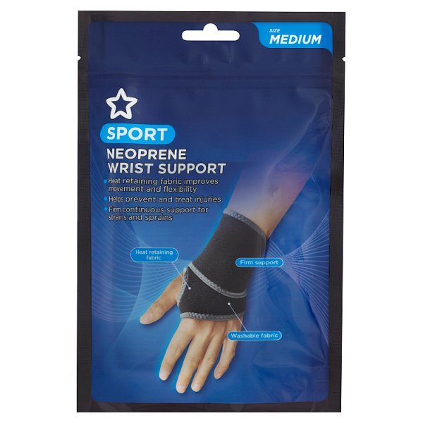Superdrug Neoprene Wrist Support Medium