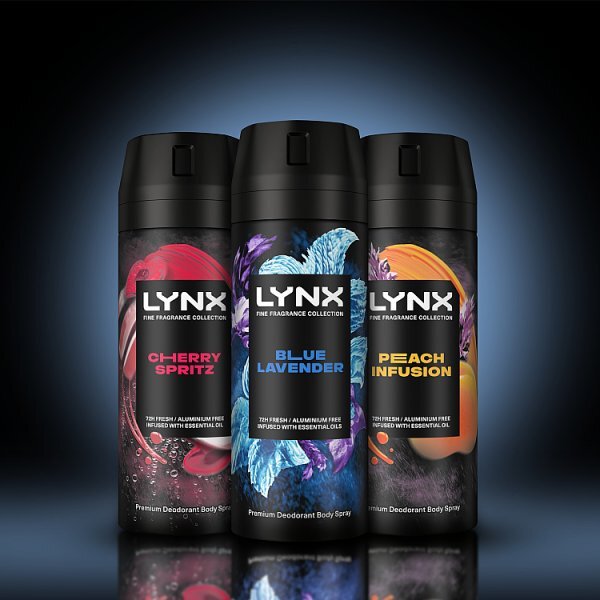 Lynx Fine Fragrance Collection Blue Lavender Premium Body Spray 150 ml