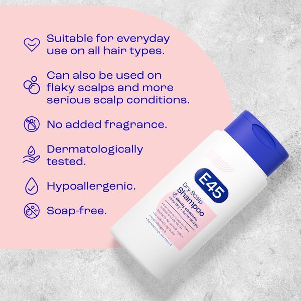 E45 Dry Itchy Scalp Shampoo 200ml