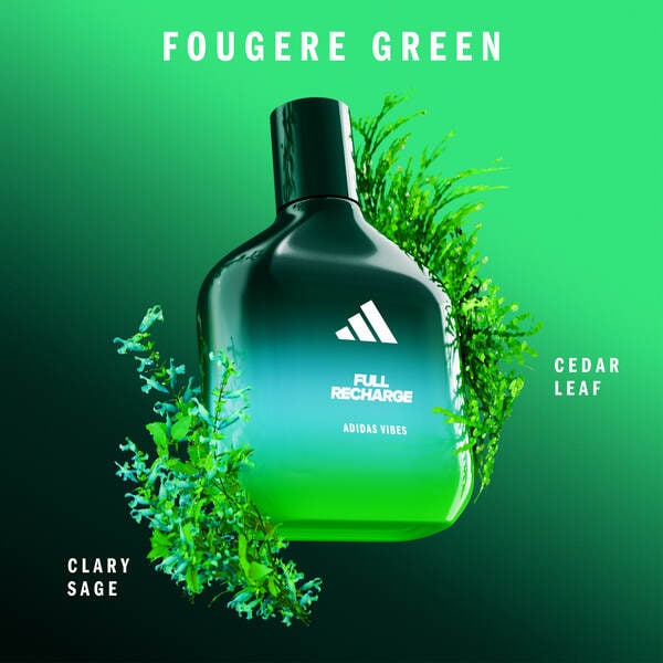 adidas Vibes Full Recharge Eau de Parfum, For All, 100ml