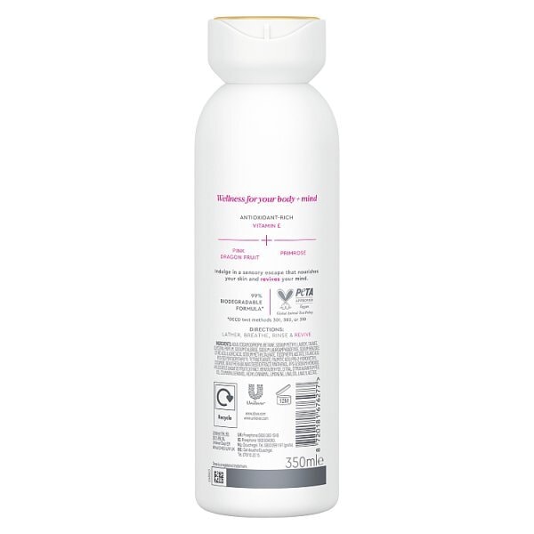 Dove Body Wash Body+Mind Dragon Fruit & Primrose 350ml