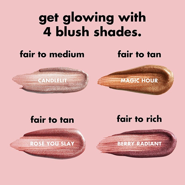 e.l.f. Halo Glow Blush Beauty Wand Rosé You Slay