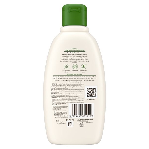 AVEENO Daily Moisturising Wash Comforting Cocoa Vanilla 300ml
