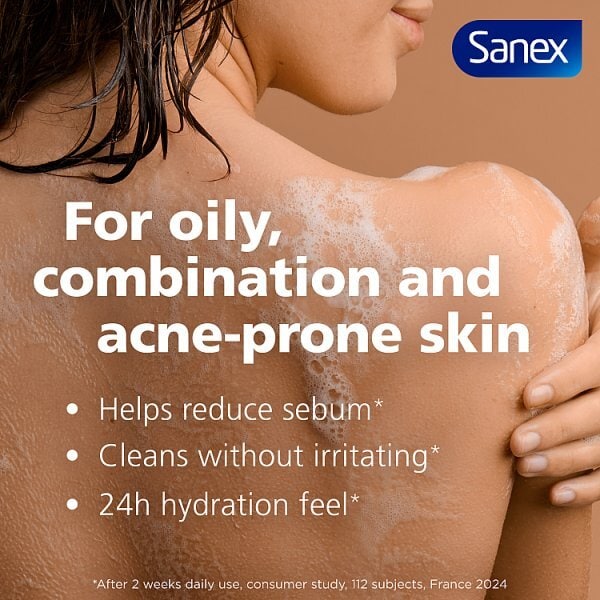 Sanex Skin Therapy Oily Skin Shower Gel 450ml